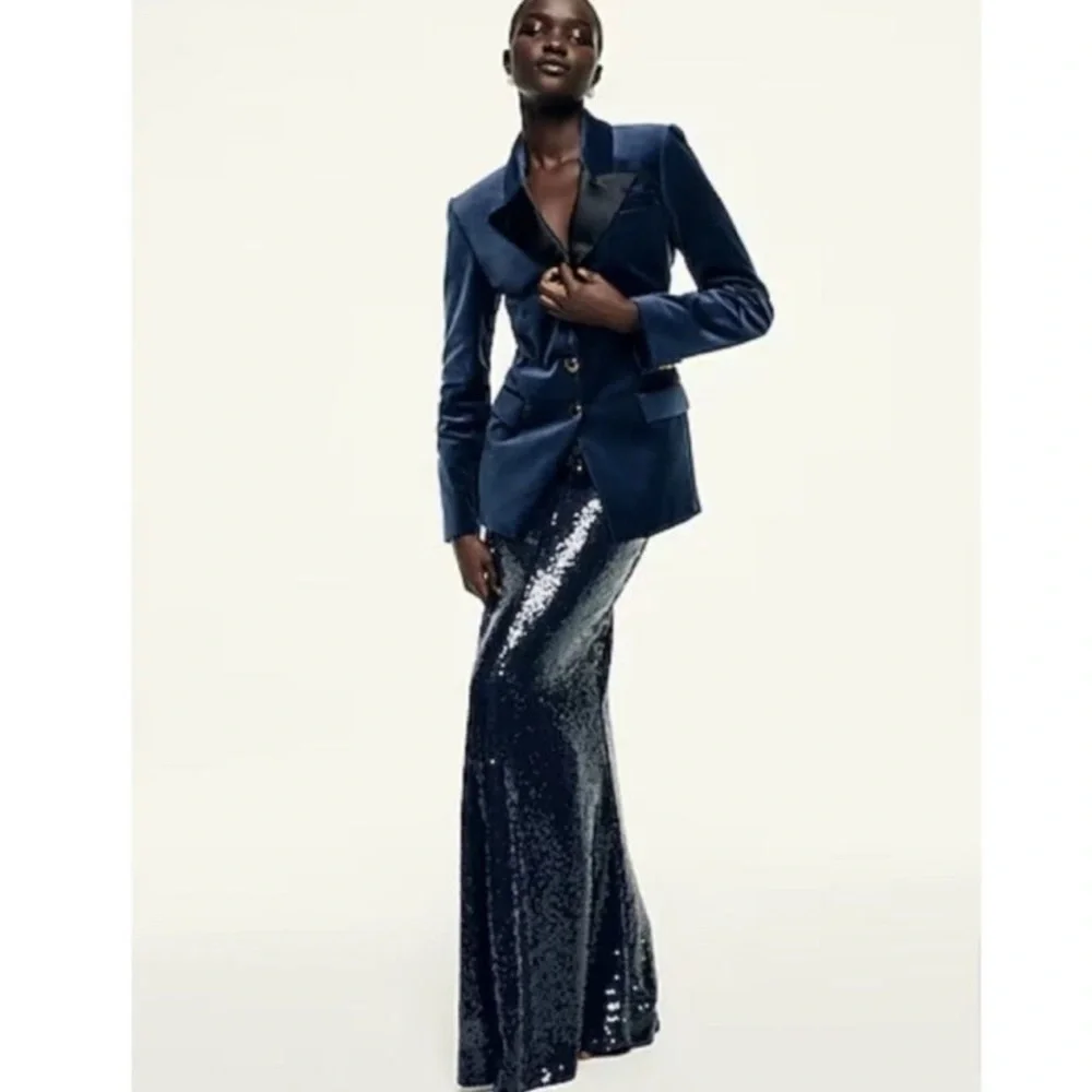 J.Crew Marie Marot X J.Crew sequin maxi skirt Item BN782 Sz 2 NWT